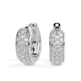 Ivana Jewels Earrings White Gold / 14KT Round Cut Diamond