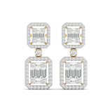 Ivana Jewels Earrings Yellow Gold / 14KT Bridal Diamond Earrings