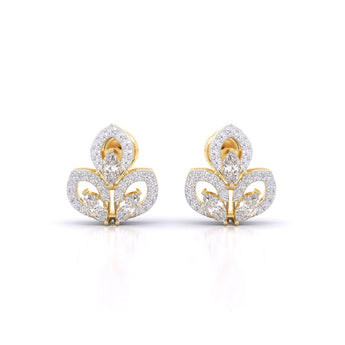 Ivana Jewels Earrings Yellow Gold / 14KT Fancy Designed Earring