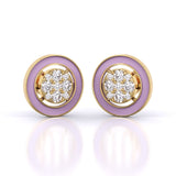 Ivana Jewels Earrings Yellow Gold / 14KT Lavender Twilight Earrings