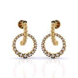 Ivana Jewels Earrings Yellow Gold / 14KT Luxe Hoops