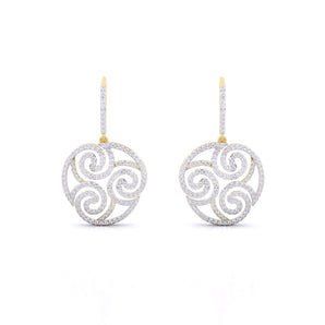 Ivana Jewels Earrings Yellow Gold / 14KT Romantic Cache mire Mediterranean Earrings