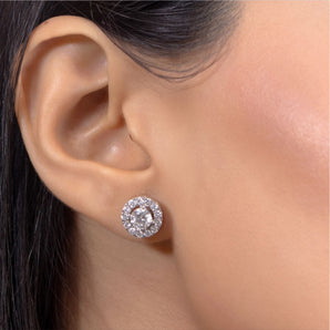 Ivana Jewels Earrings Zen Circle Minimal Earrings