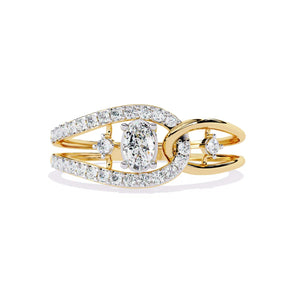 Buy Fine Solitaire Diamond Engagement Ring from Ivana Jewels Best lab grown diamond jewellery brand