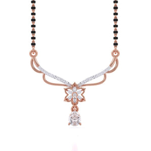 Ivana Jewels Mangal Sutra Rose Gold / 14KT The IVANA Convertible Mangal sutra For Women