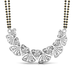 Ivana Jewels Mangal Sutra White Gold / 14KT Everyday Wear Mangal Sutra