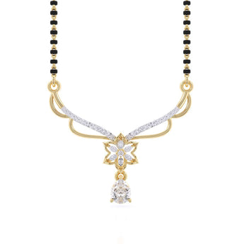 Ivana Jewels Mangal Sutra Yellow Gold / 14KT The IVANA Convertible Mangal sutra For Women