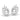 Buy Marquise & Round Diamond Hoop Earring from Ivana Jewels Best lab grown diamond jewellery brand