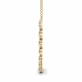 Ivana Jewels Necklace Garden Of Flowers Diamond Necklace