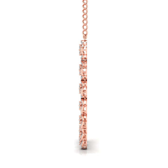 Ivana Jewels Necklace Garden Of Flowers Diamond Necklace