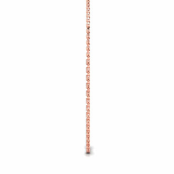 Ivana Jewels Necklace Lab Grown Round Cut Diamonds Necklace For Her