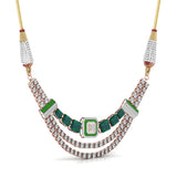 Ivana Jewels Necklace Rose Gold / 14KT Wedding Necklace For Her