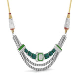 Ivana Jewels Necklace White Gold / 14KT Wedding Necklace For Her