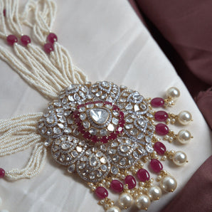 Ivana Jewels Necklaces 14KT Polki Splendor Gem Stones Radiance Necklace