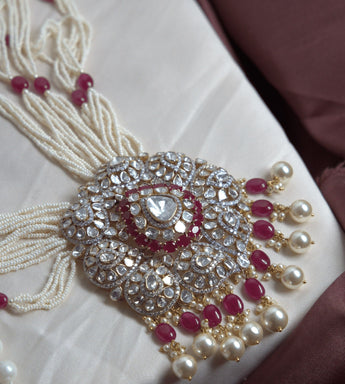 Ivana Jewels Necklaces 14KT Polki Splendor Gem Stones Radiance Necklace