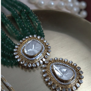 Ivana Jewels Necklaces 14KT Rajwadi Polki Necklace