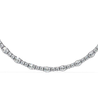 Ivana Jewels Necklaces Classic Diamond Line Necklace
