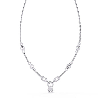 Ivana Jewels Necklaces Delicate Necklace with Bow Detail