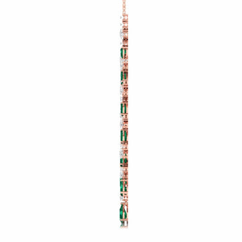 Ivana Jewels Necklaces Diamond and Emerald Accent Necklace