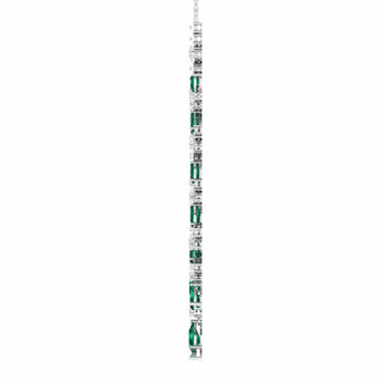 Ivana Jewels Necklaces Diamond and Emerald Accent Necklace