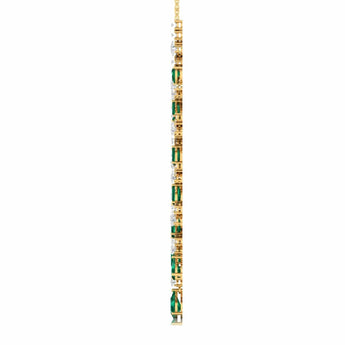 Ivana Jewels Necklaces Diamond and Emerald Accent Necklace
