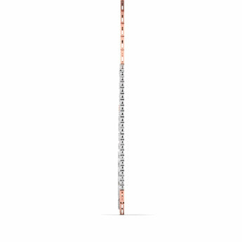 Ivana Jewels Necklaces Geometric Link Diamond Necklace