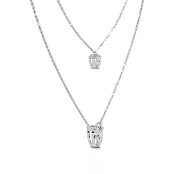 Ivana Jewels Necklaces Layered Teardrop Necklace