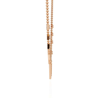 Ivana Jewels Necklaces Modern Triangle Diamond Necklace