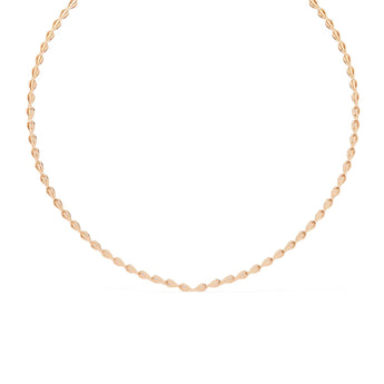 Ivana Jewels Necklaces Pear-Shaped Diamond Tennis Necklace