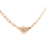 Ivana Jewels Necklaces Rose Gold / 14KT Diamond Handcuff Necklace