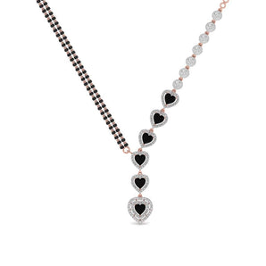 Ivana Jewels Necklaces Rose Gold / 14KT Ivana Woman Mangal Sutra Style Necklace