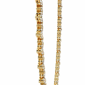 Ivana Jewels Necklaces Textured Circle Necklace