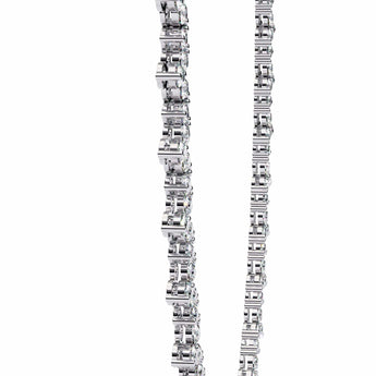 Ivana Jewels Necklaces Textured Circle Necklace