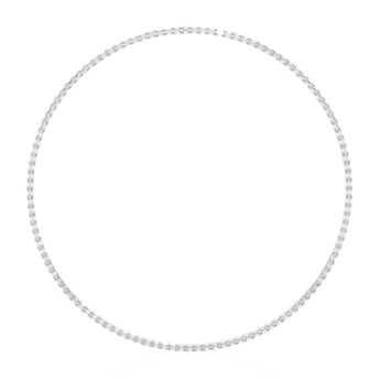 Ivana Jewels Necklaces White Gold / 14KT Classic Tennis Necklace