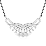 Ivana Jewels Necklaces White Gold / 14KT Fancy & Round Diamond Butterfly Pendant