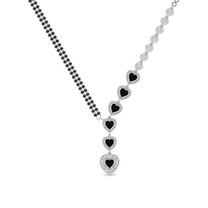 Ivana Jewels Necklaces White Gold / 14KT Ivana Woman Mangal Sutra Style Necklace
