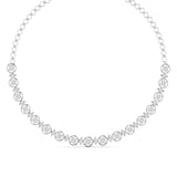 Ivana Jewels Necklaces White Gold / 14KT Party Wear Diamond Necklace