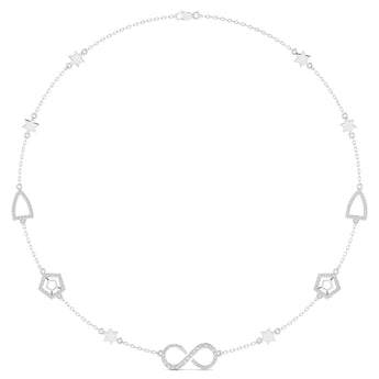 Ivana Jewels Necklaces White Gold / 14KT Starlight Necklace
