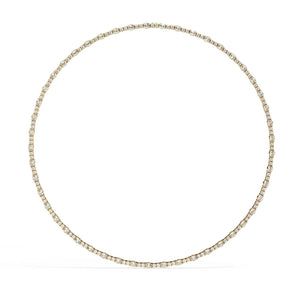 Ivana Jewels Necklaces Yellow Gold / 14KT Classic Diamond Line Necklace