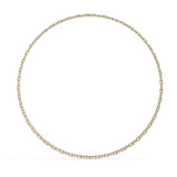 Ivana Jewels Necklaces Yellow Gold / 14KT Classic Diamond Line Necklace