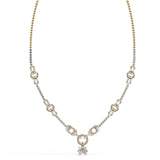 Ivana Jewels Necklaces Yellow Gold / 14KT Delicate Necklace with Bow Detail