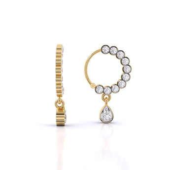 Ivana Jewels Nose Pin Traditional Diamond Nath