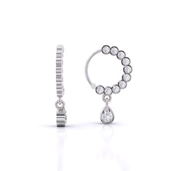Ivana Jewels Nose Pin Traditional Diamond Nath