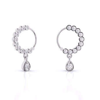 Ivana Jewels Nose Pin Traditional Diamond Nath