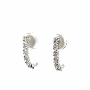 Ivana Jewels Nose Pin White Gold / 14KT Bali For Her