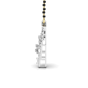 Ivana Jewels Pendant Round Diamond Mangal Sutra