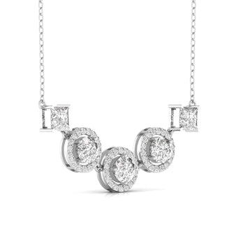 Ivana Jewels Pendants Diamond Cluster Pendant
