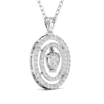 Ivana Jewels Pendants Multi-layered Diamond Pendant