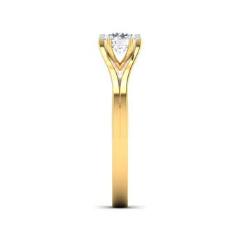 Ivana Jewels Ring Classic Diamond Solitaire Ring