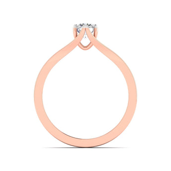 Ivana Jewels Ring Classic Diamond Solitaire Ring